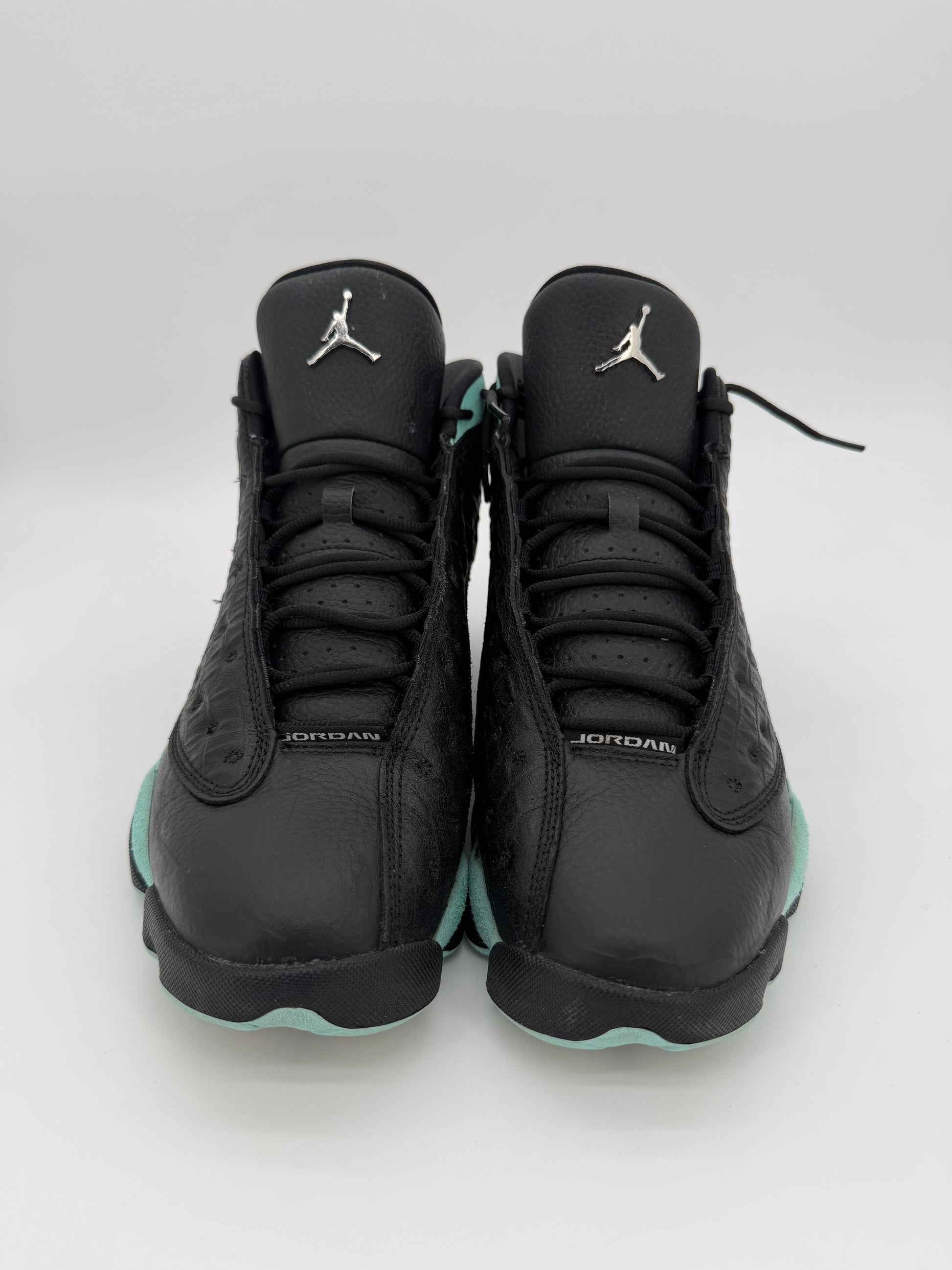 Jordan 13 Retro Black Island Green