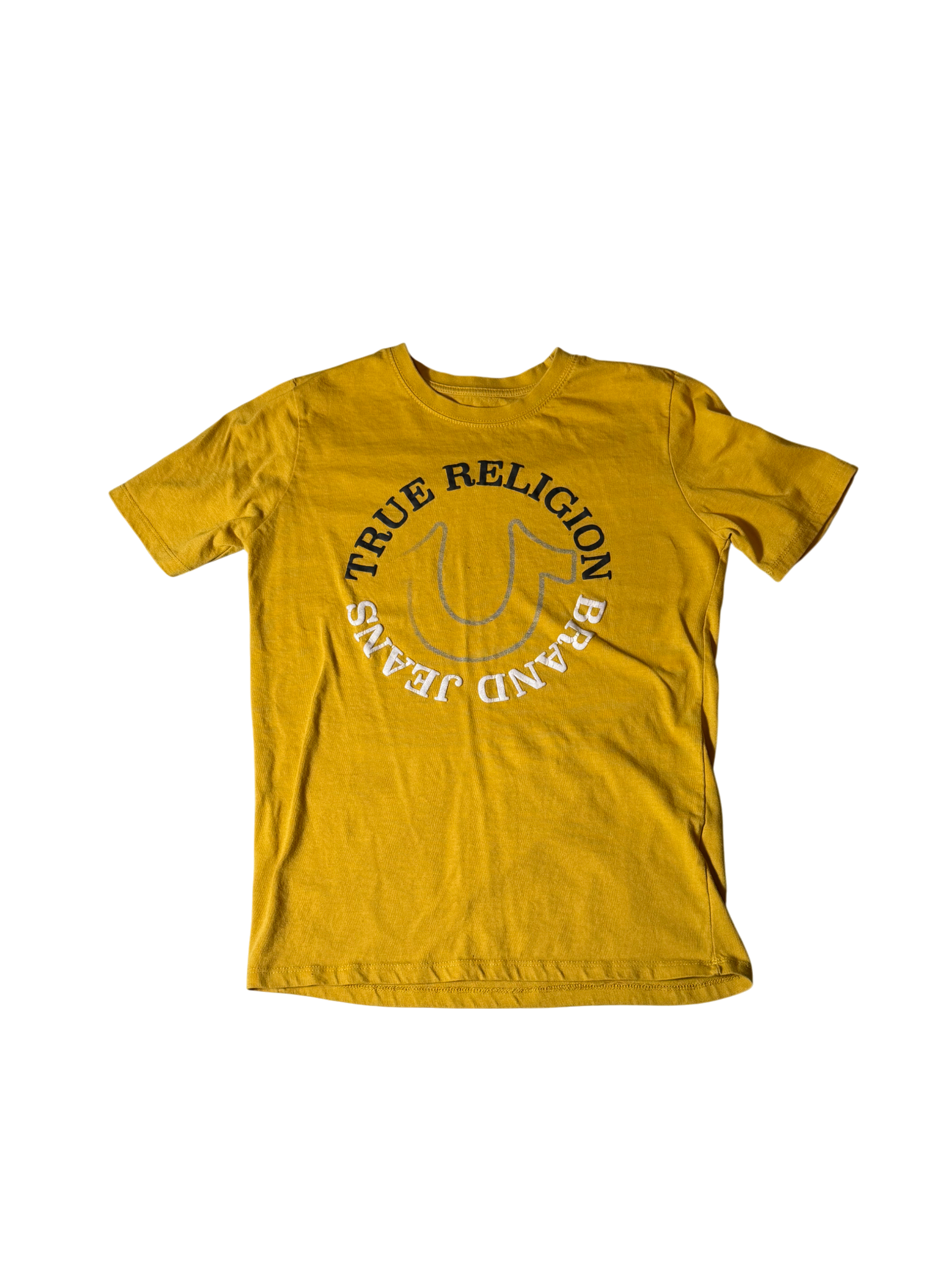 True Religion T Shirt Yellow