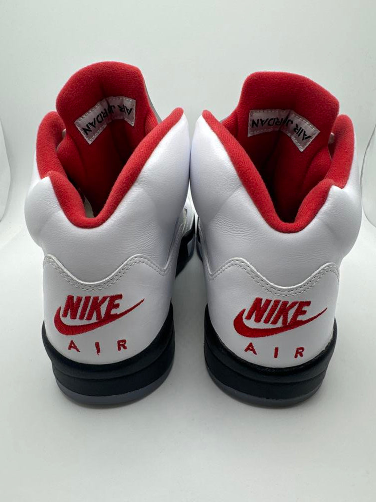 Jordan 5 Retro Fire Red Silver Tongue (2020)