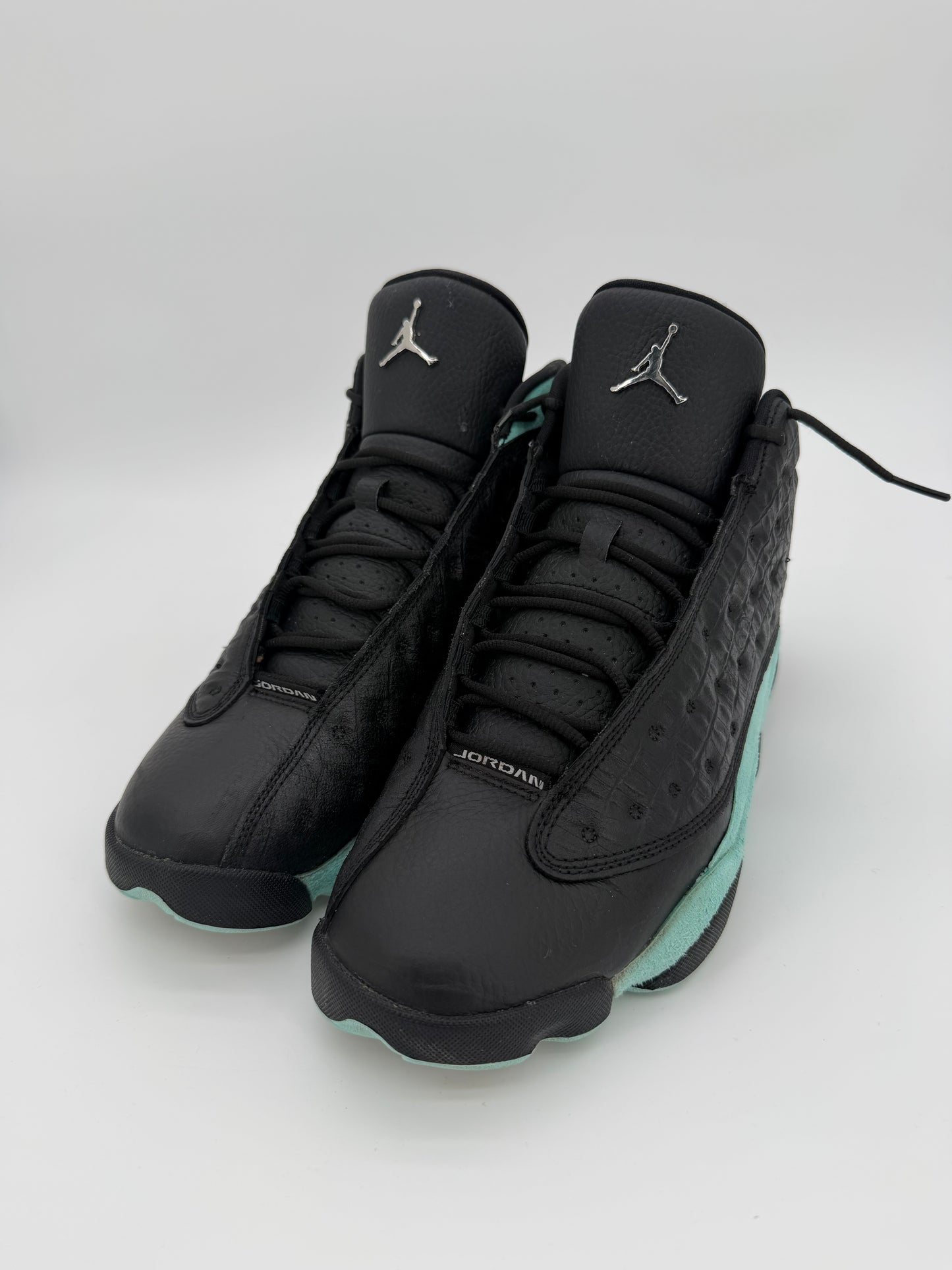 Jordan 13 Retro Black Island Green
