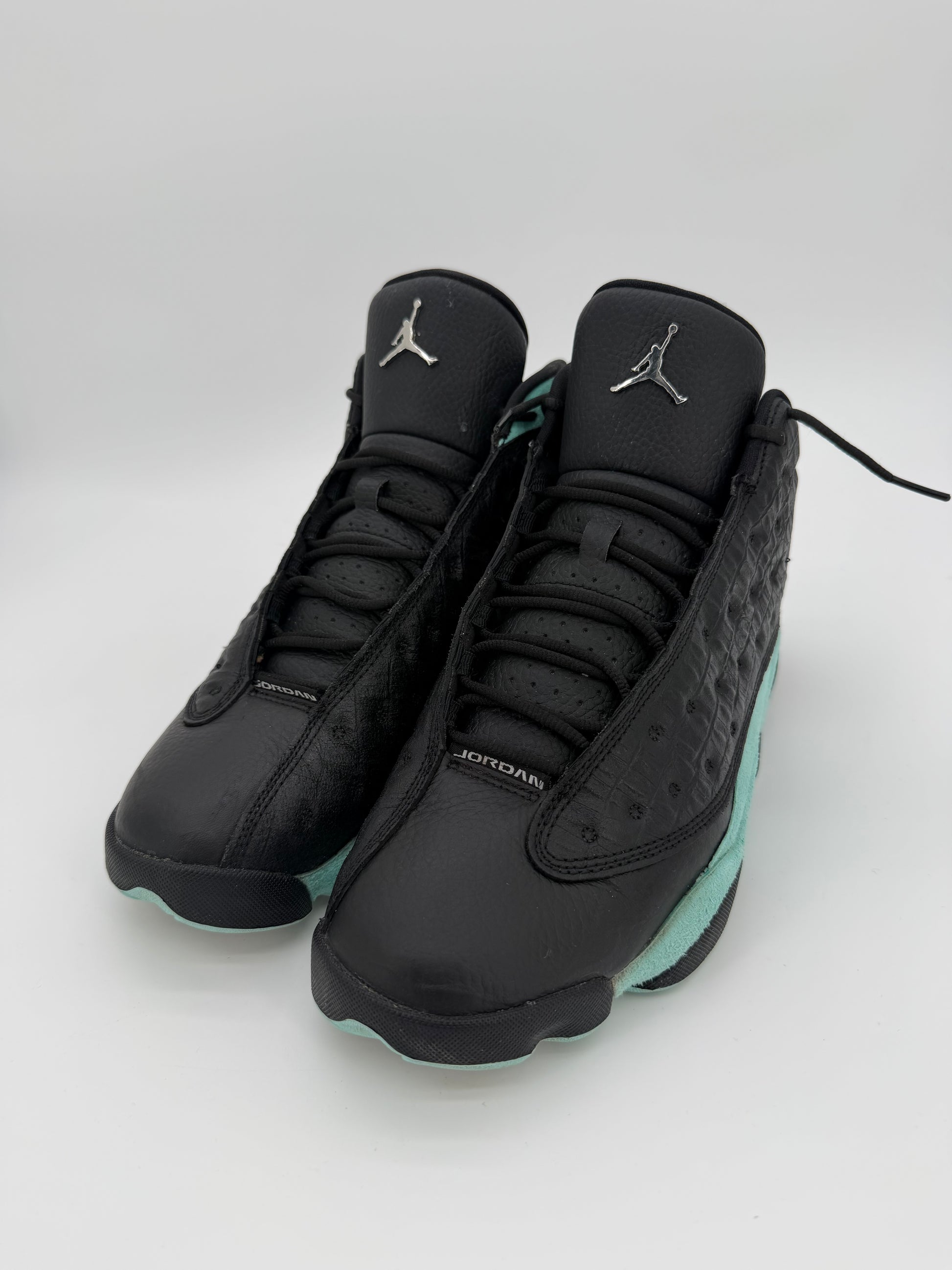 Jordan 13 Retro Black Island Green