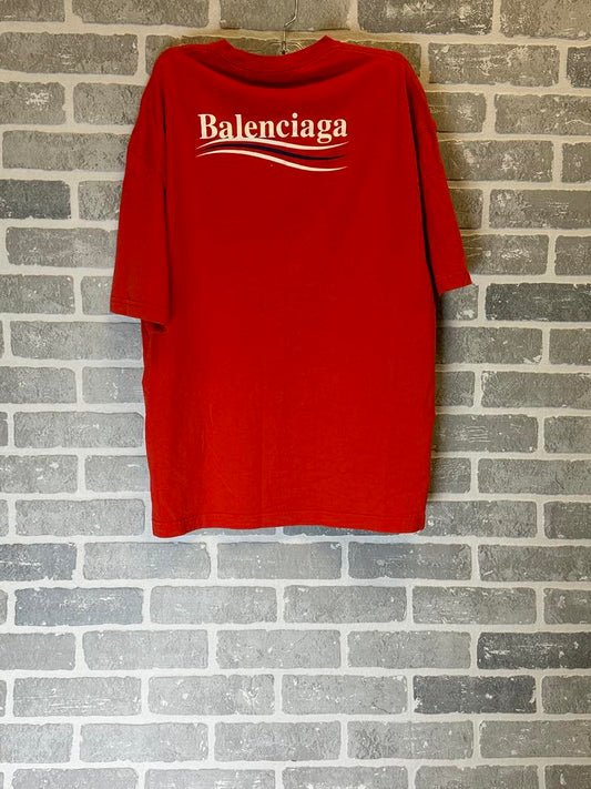 Balenciaga T Shirt Red