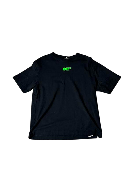 OFF-WHITE T Shirt Neon Green/Pink