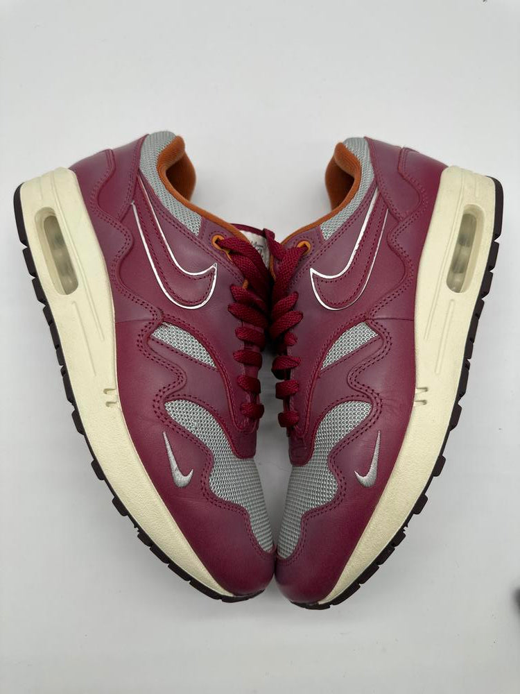 Nike Air Max 1 Patta Waves Rush Maroon (without Bracelet)