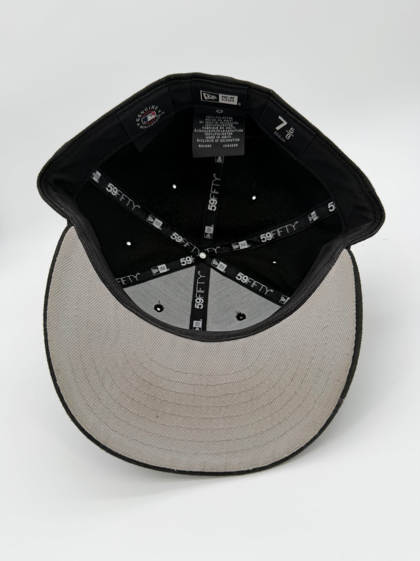 New Era Atlanta Braves Black On White 59FIFTY