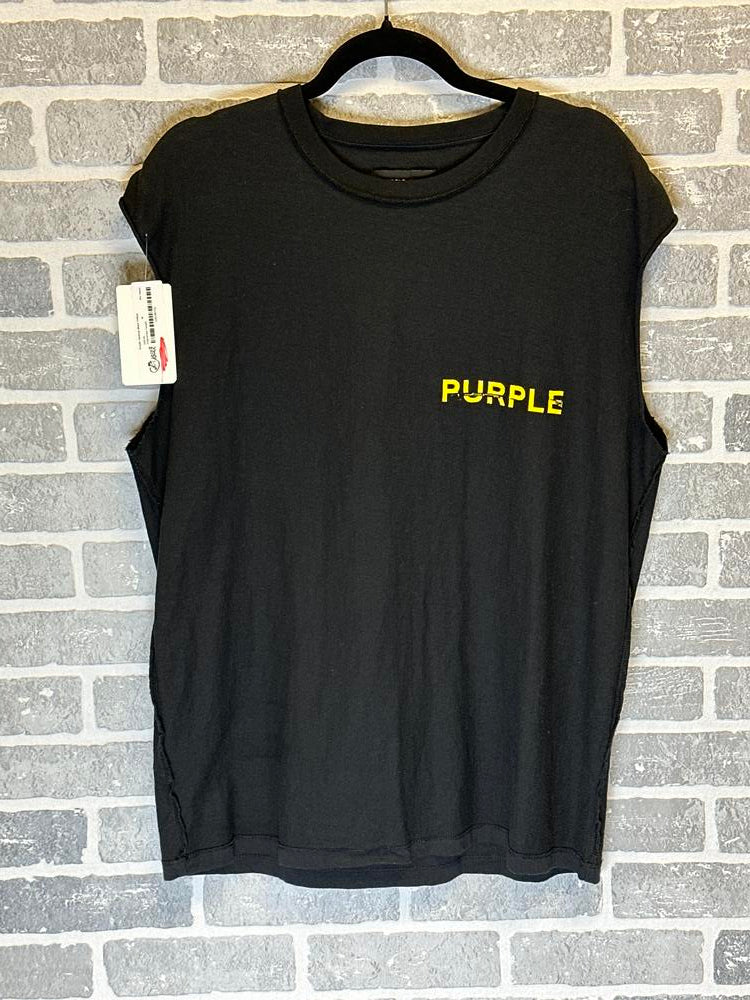 Purple Tanktop Black Yellow