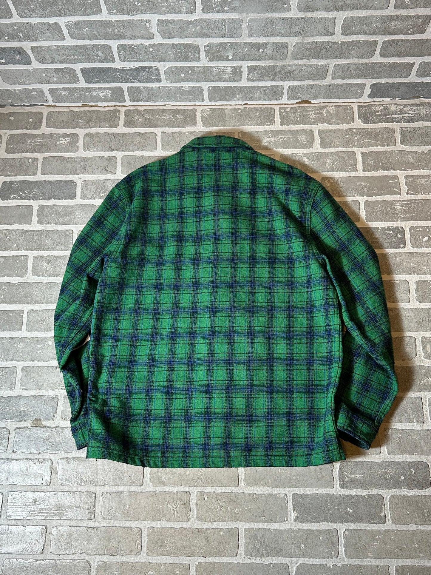 Pleasures Green Flannel