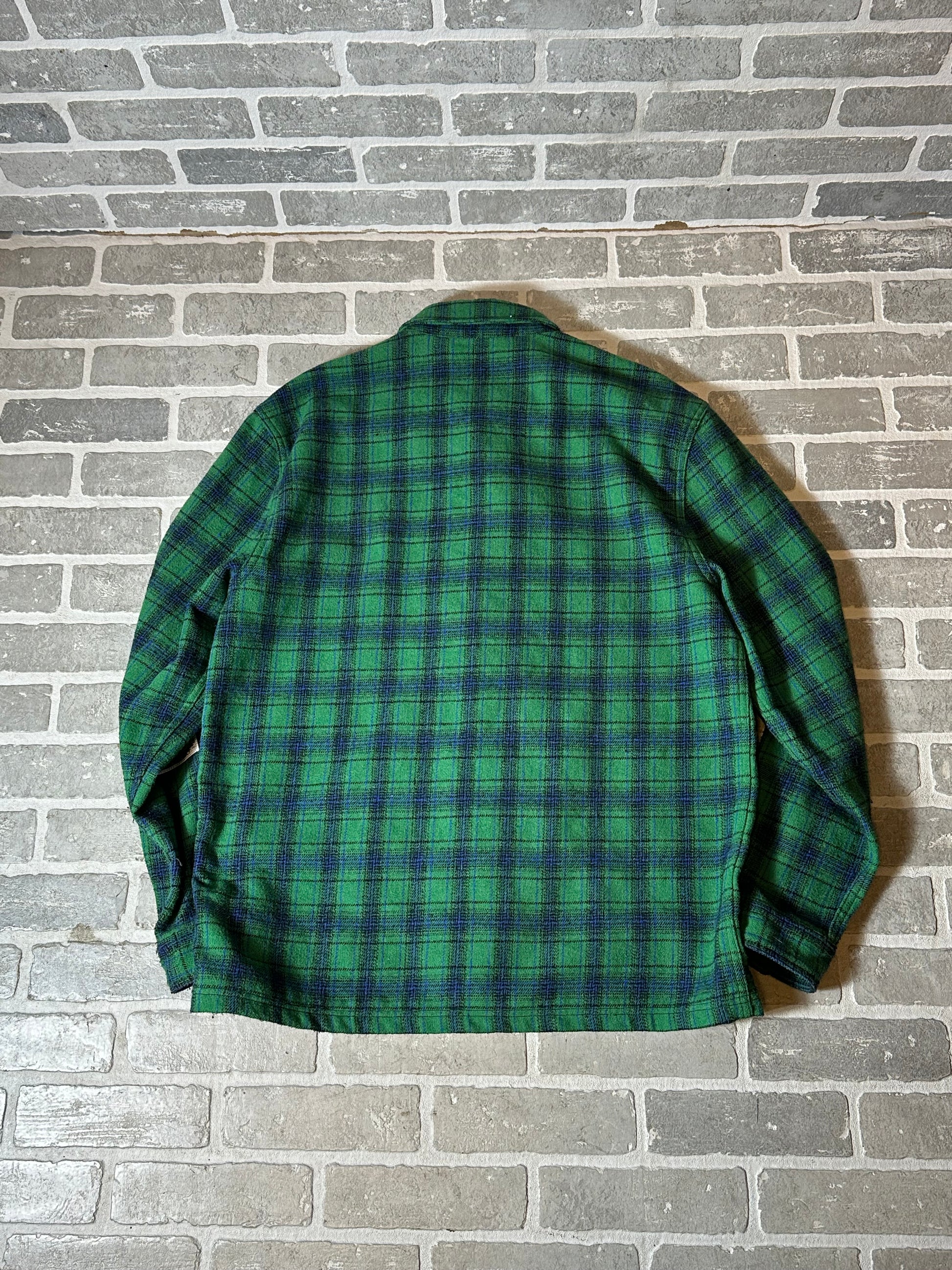 Pleasures Green Flannel