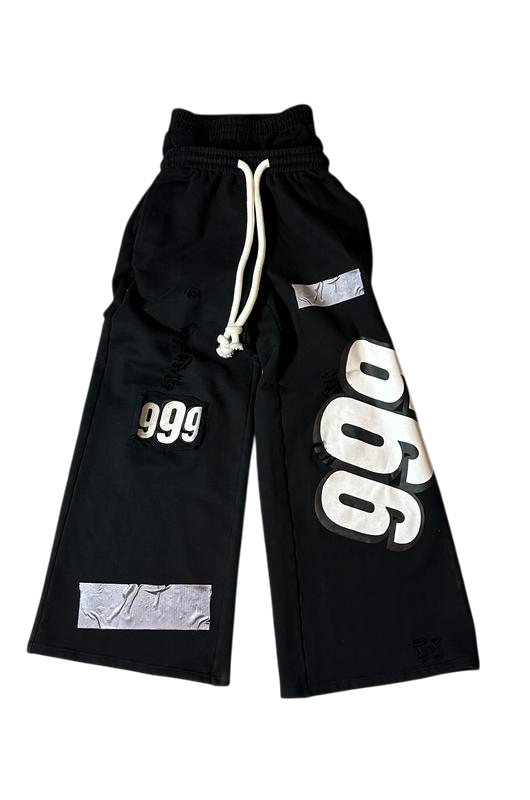 Billionaire Studios Double Layered Sweatpants Black