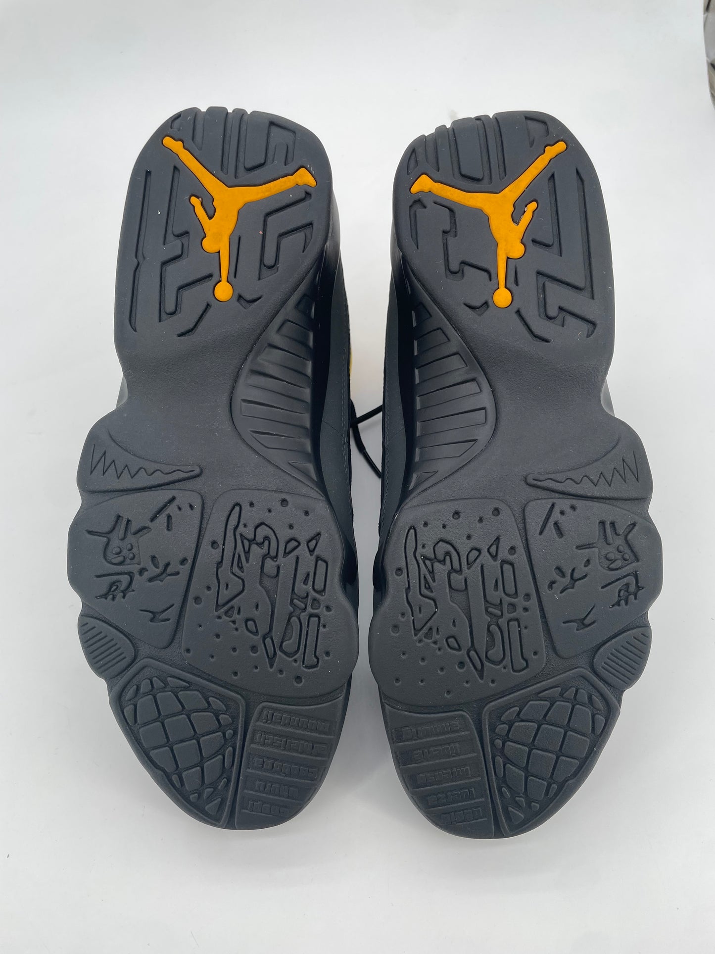 Jordan 9 Retro Dark Charcoal University Gold