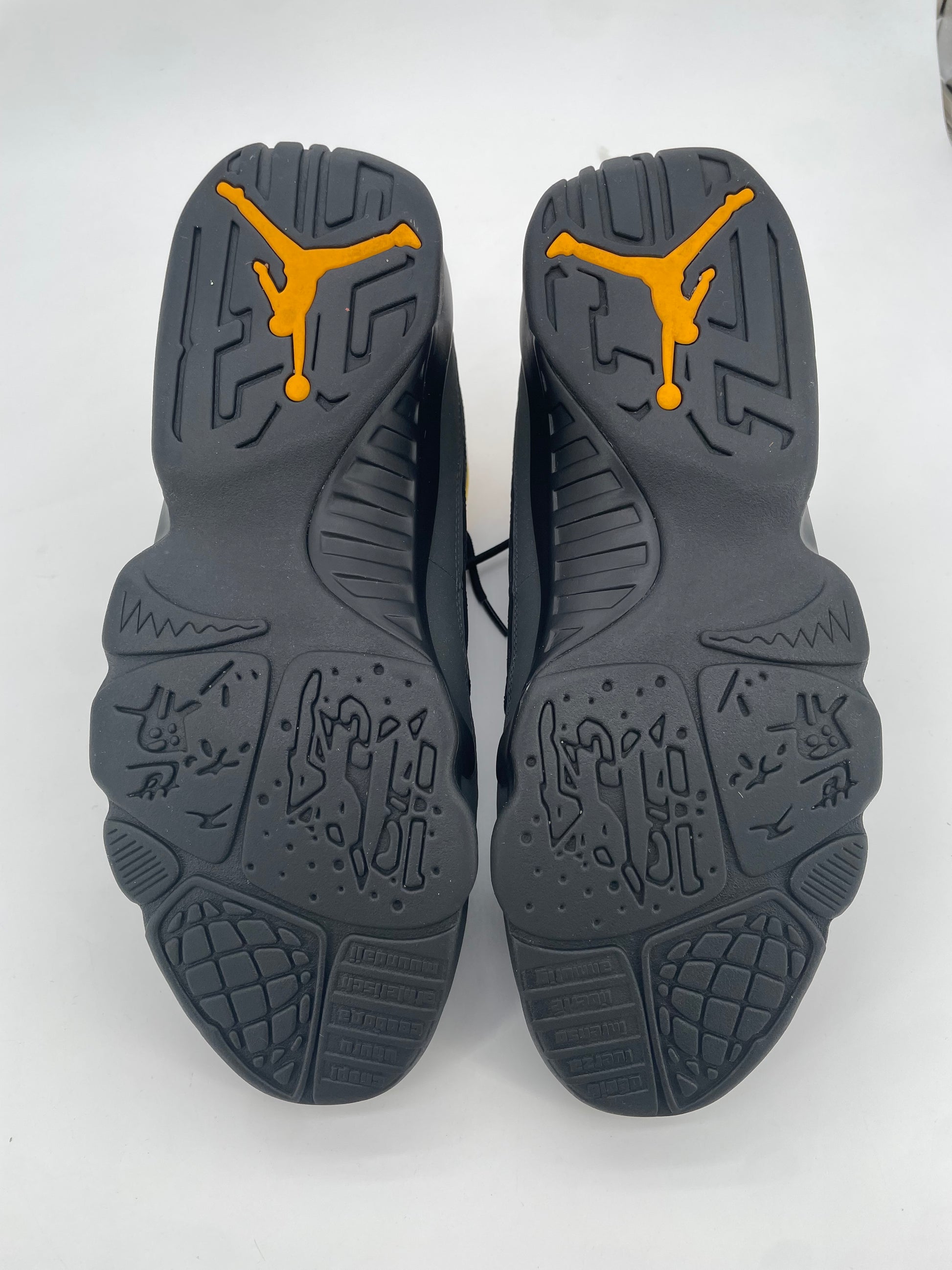 Jordan 9 Retro Dark Charcoal University Gold