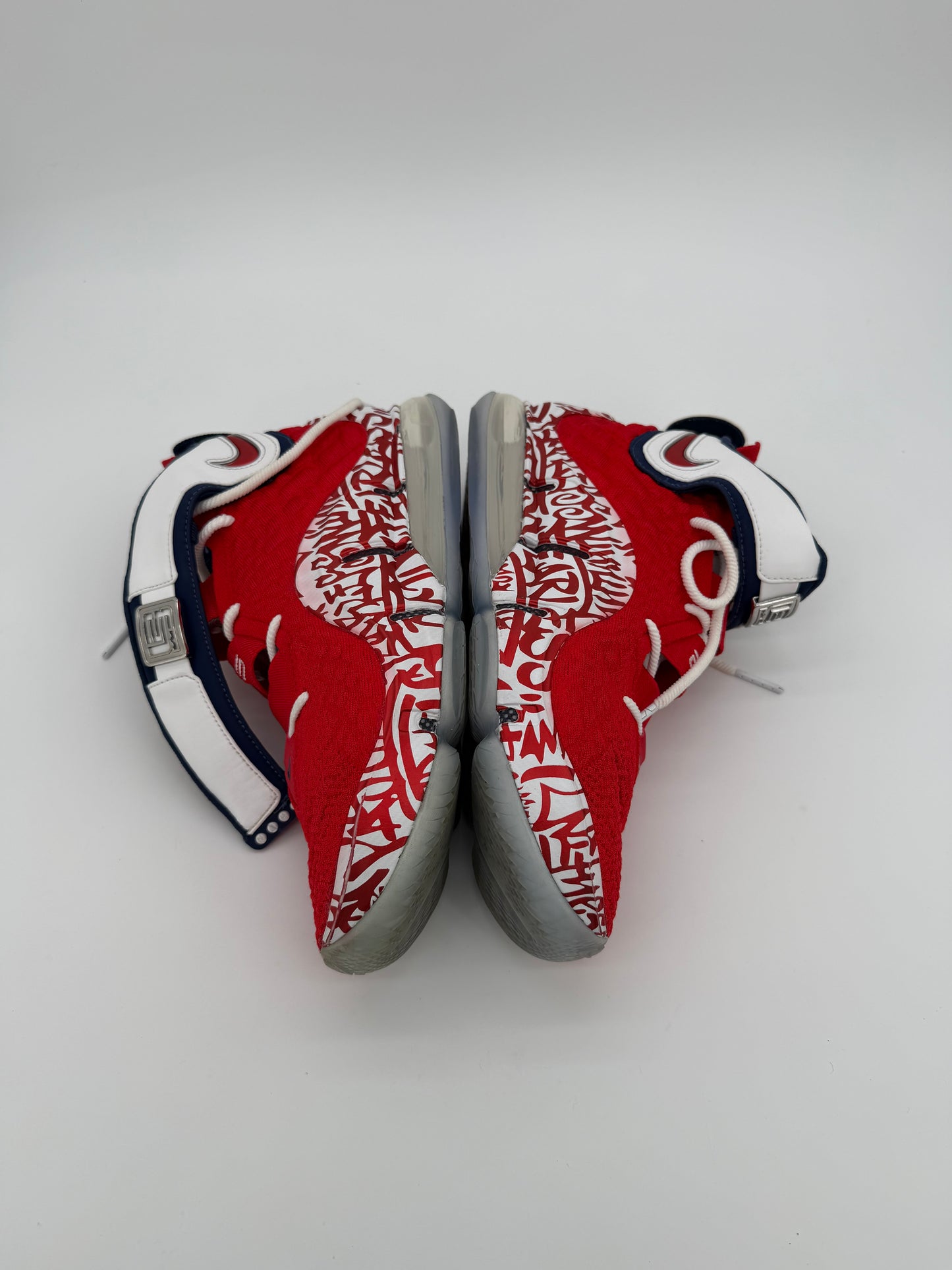 Nike LeBron 17 Graffiti Remix Red