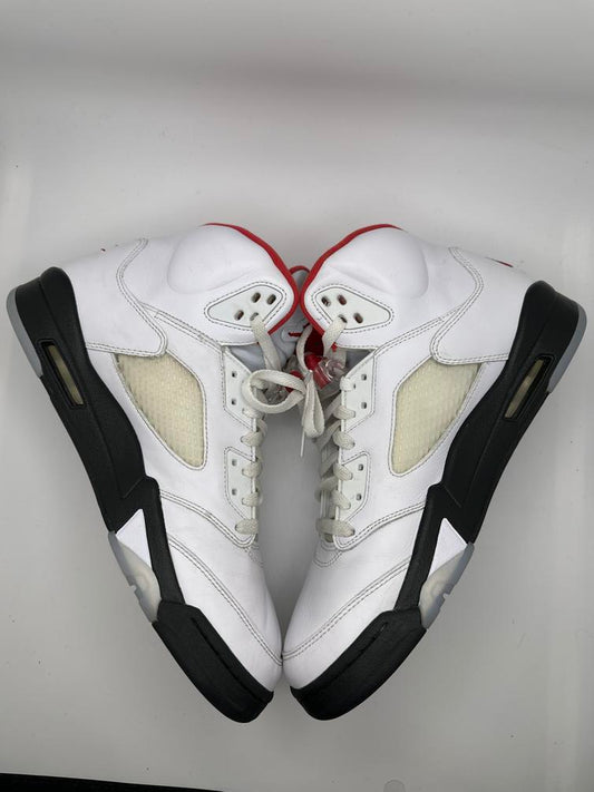 Jordan 5 Retro Fire Red Silver Tongue (2020)