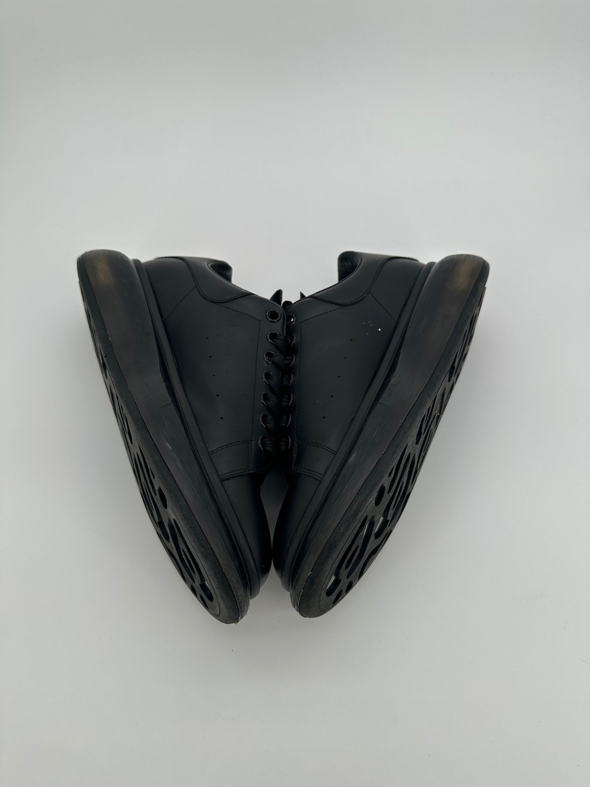 Alexander McQueen Oversized Black Shiny Sole