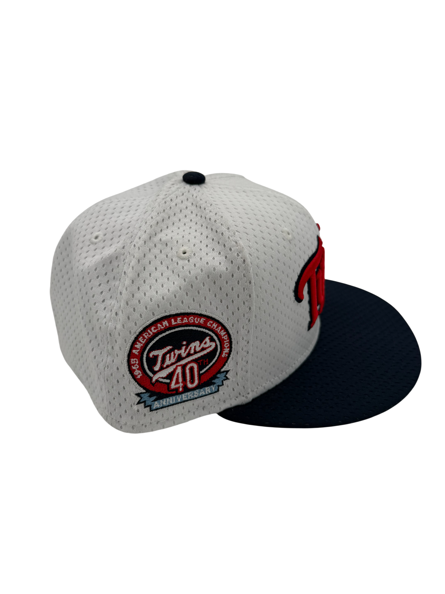 New Era Minnesota Twins Fitted White/Blue