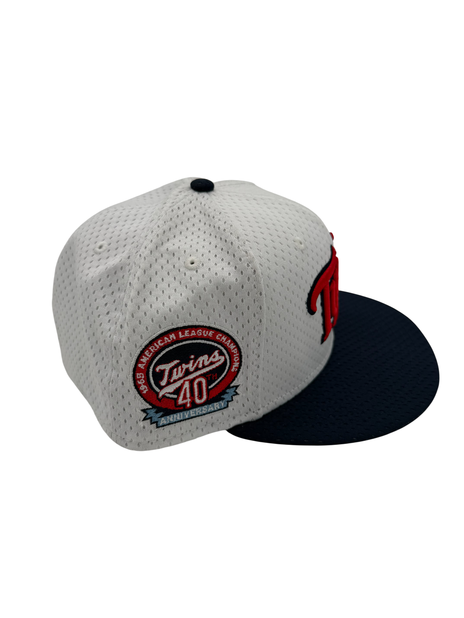 New Era Minnesota Twins Fitted White/Blue