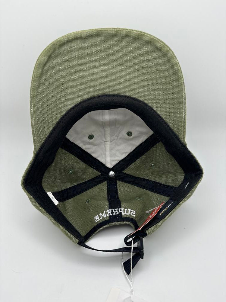 Supreme Cordura 6 Panel Light Olive SnapBack