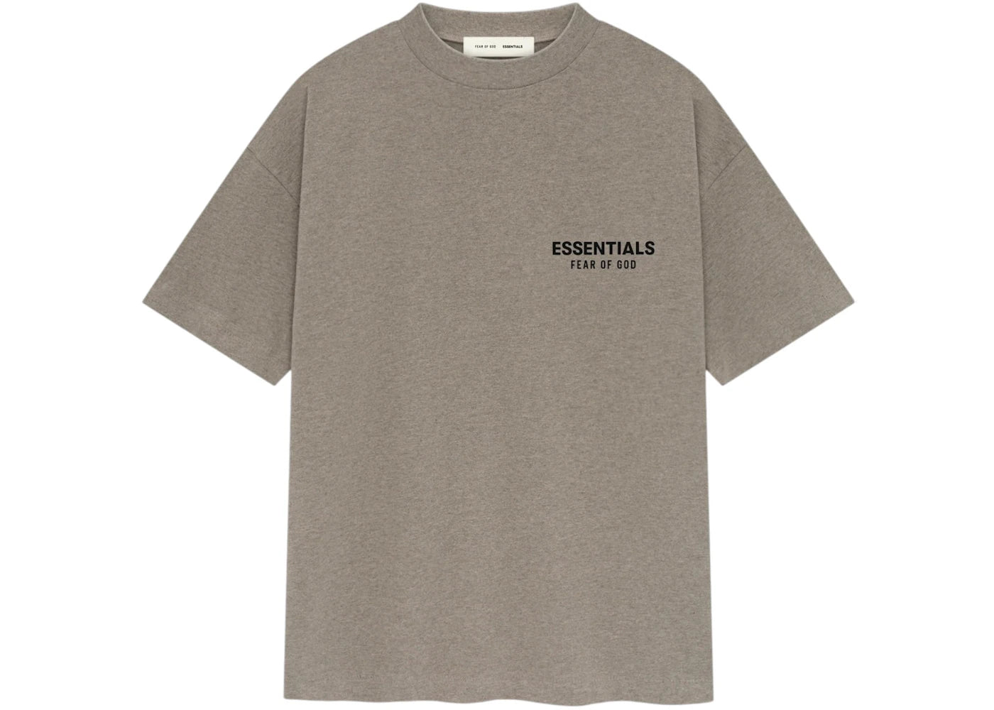 Fear of God Essentials Classic Short Sleeve Tee (FW25) Homestead Heather