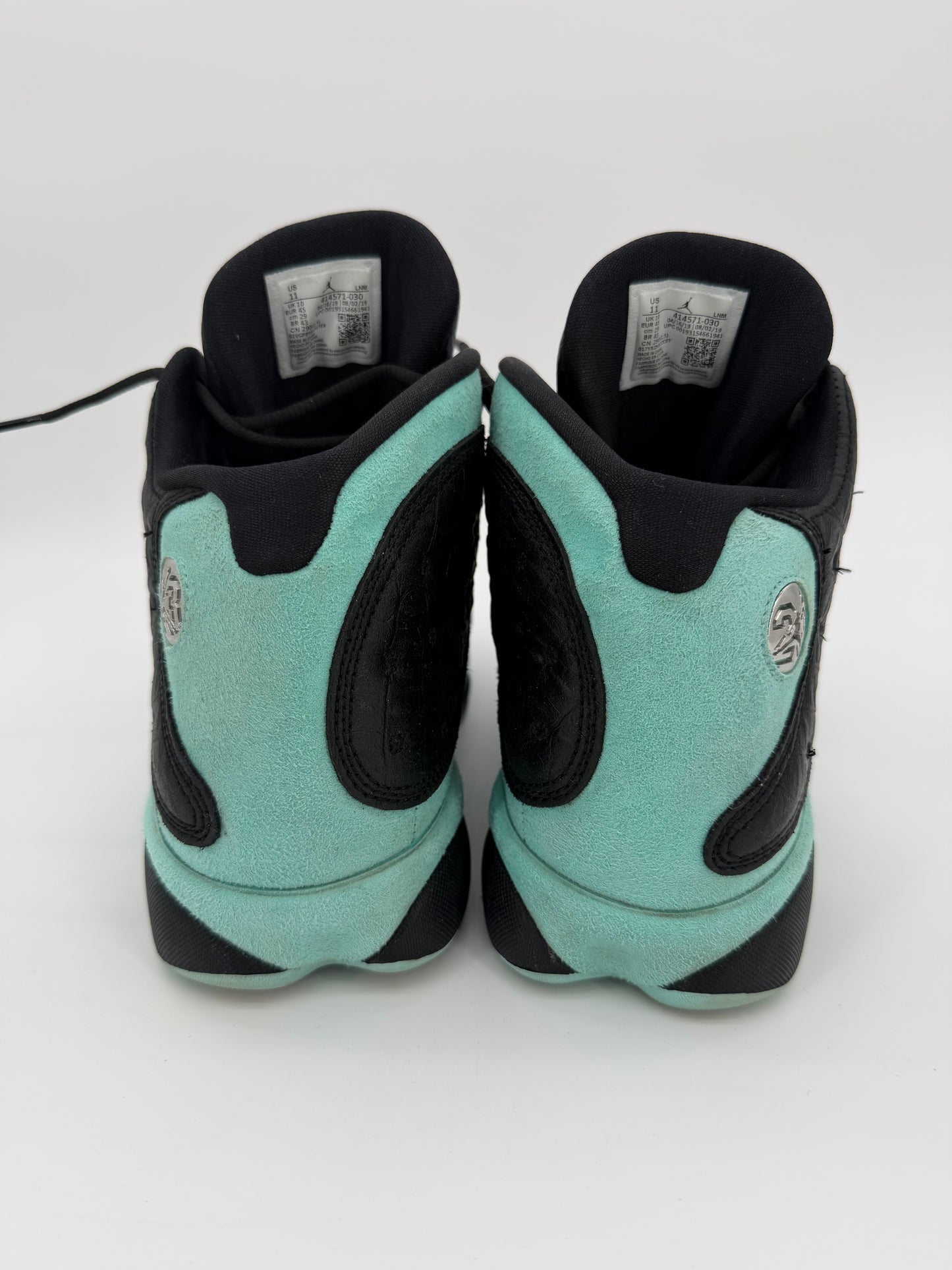Jordan 13 Retro Black Island Green