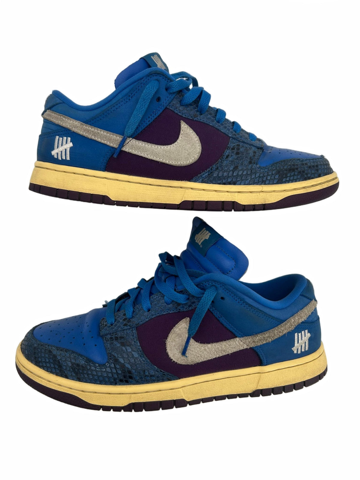 Nike Dunk Low Undefeated 5 On It Dunk vs. AF1