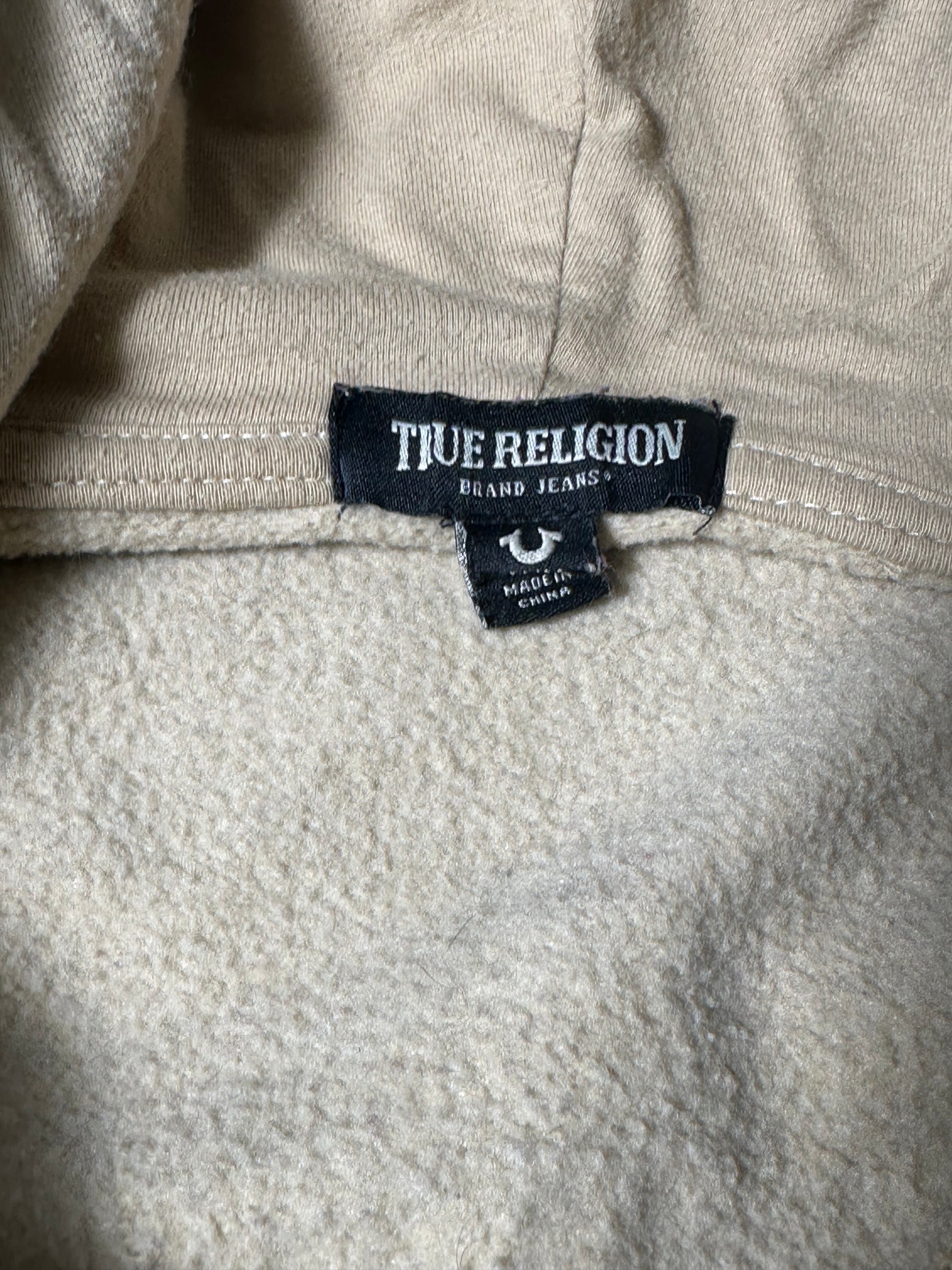 True Religion Hoodie Tan