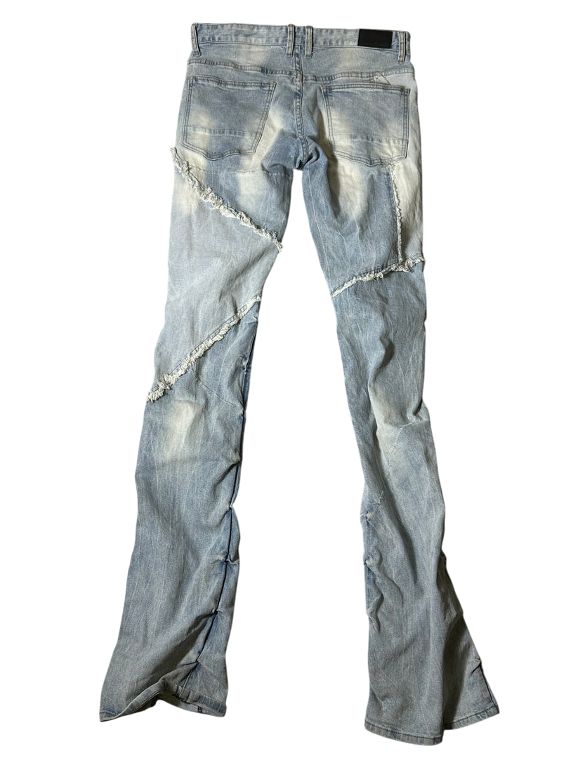 Smoke Rize Jeans Blue Tear