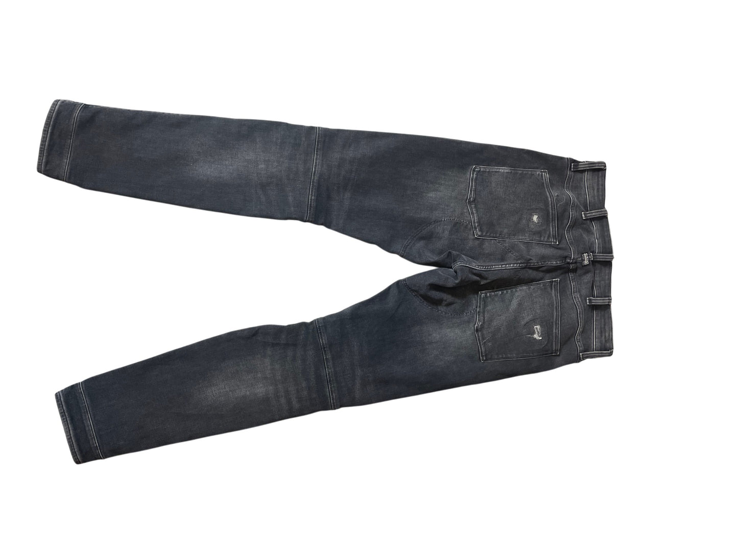 G-Star Black Zipper Knee Skinny Jeans