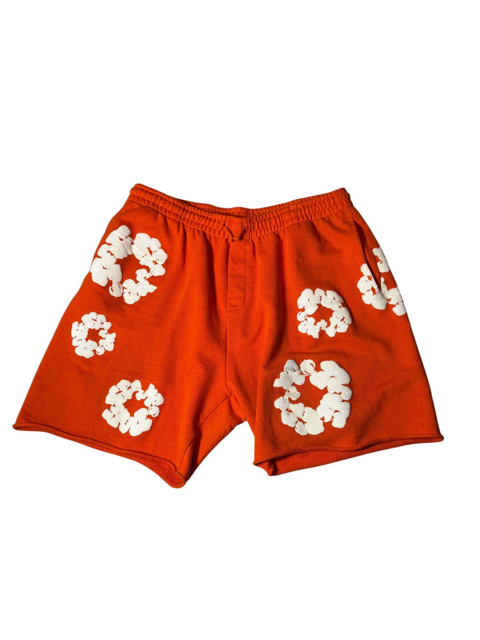 Denim Tears The Cotton Wreath Shorts Orange