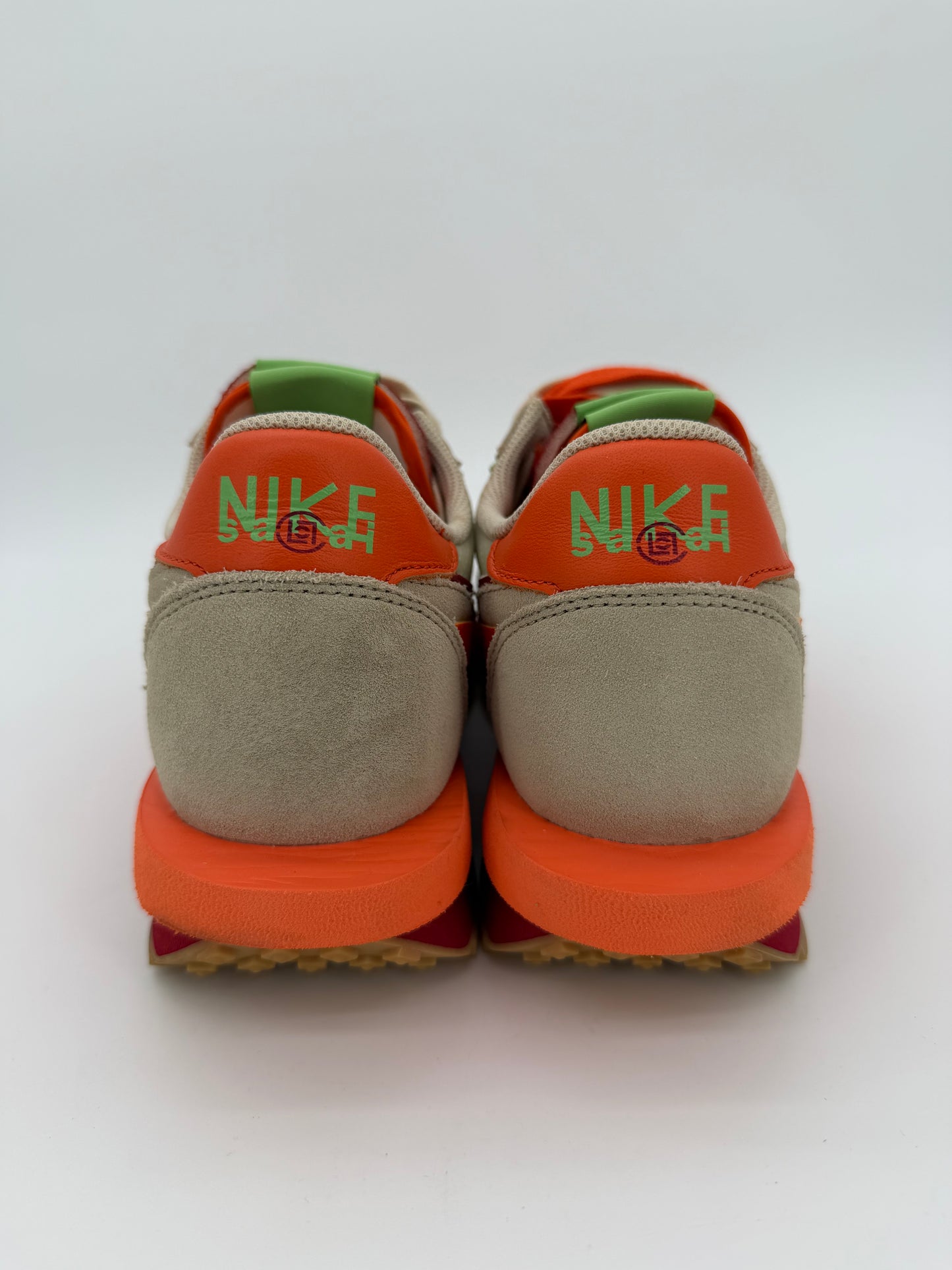 Nike LD Waffle sacai CLOT Kiss of Death Net Orange Blaze