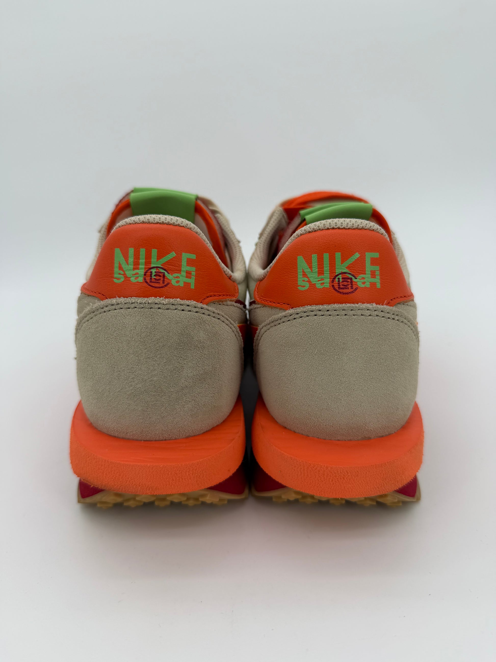 Nike LD Waffle sacai CLOT Kiss of Death Net Orange Blaze