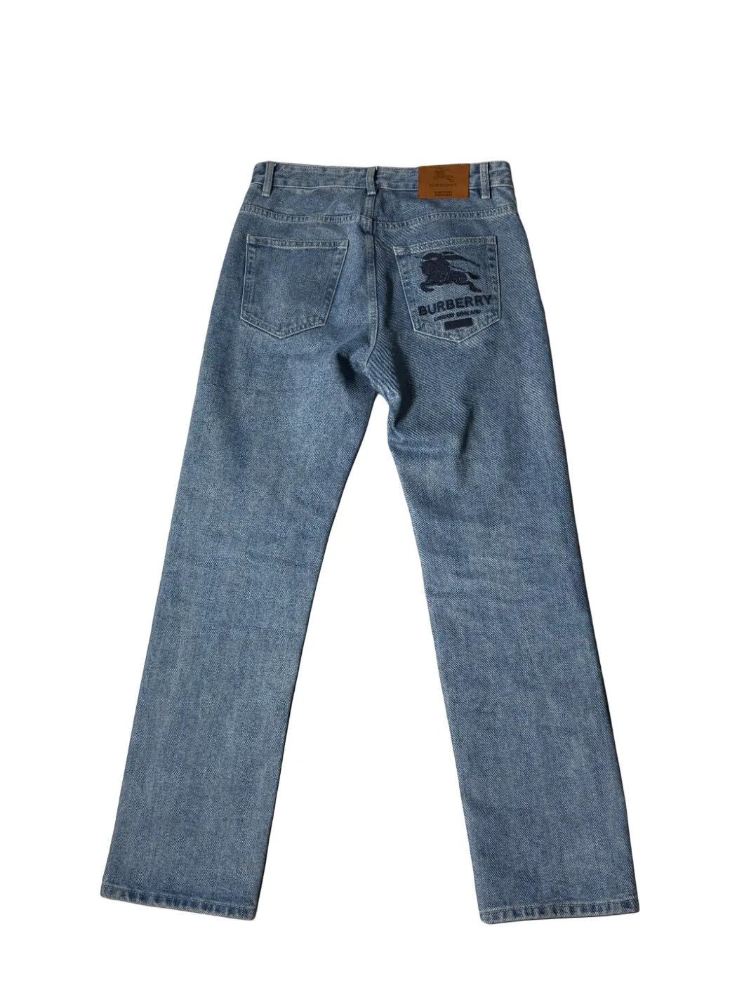 Supreme Burberry Regular Jean Washed Blue