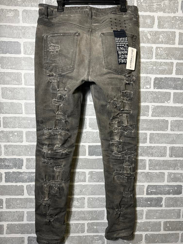 Ksubi Jeans Distressed Gray