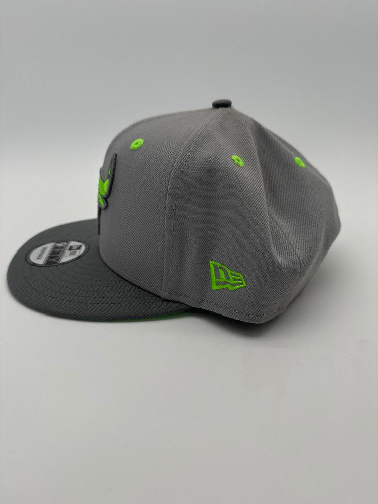 New Era Chicago Bulls Grey/Green Snapback