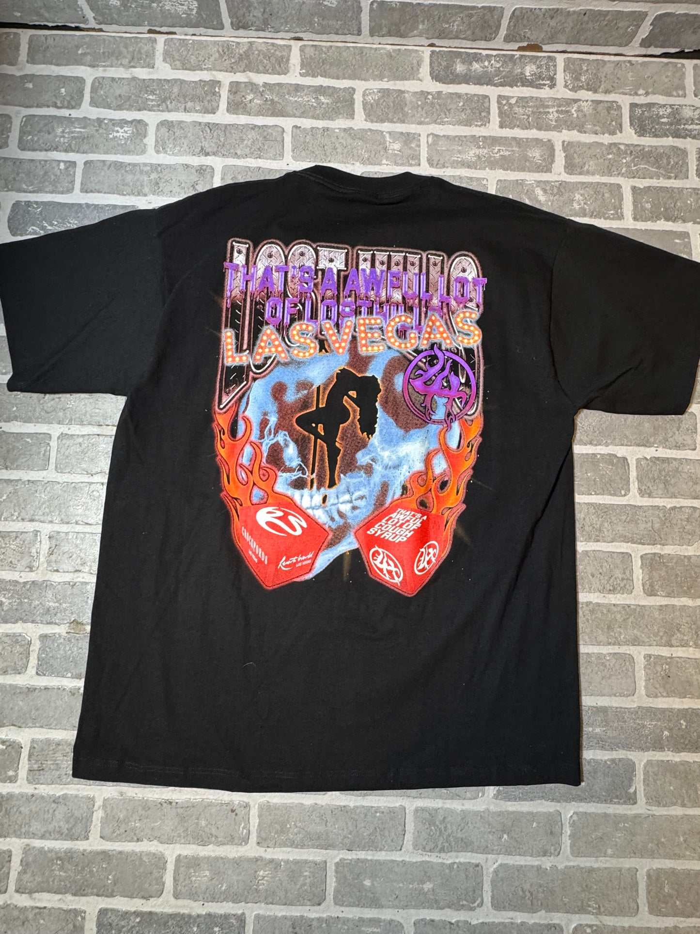 Lost Hills Las Vegas Black Tee(needs photo)