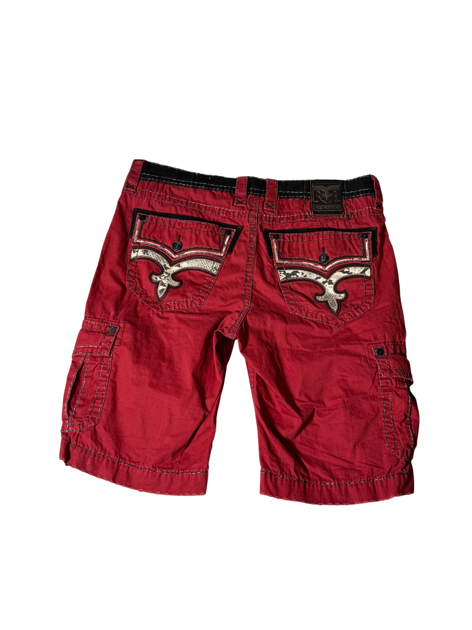 Rock Revival Shorts Red