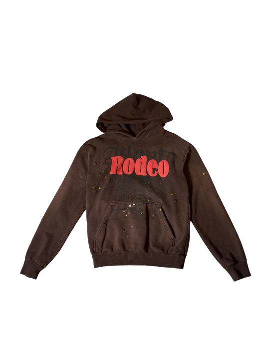 Sp5der Rodeo Hoodie Brown