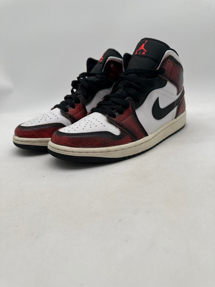 Jordan 1 Mid Wear-Away Chicago