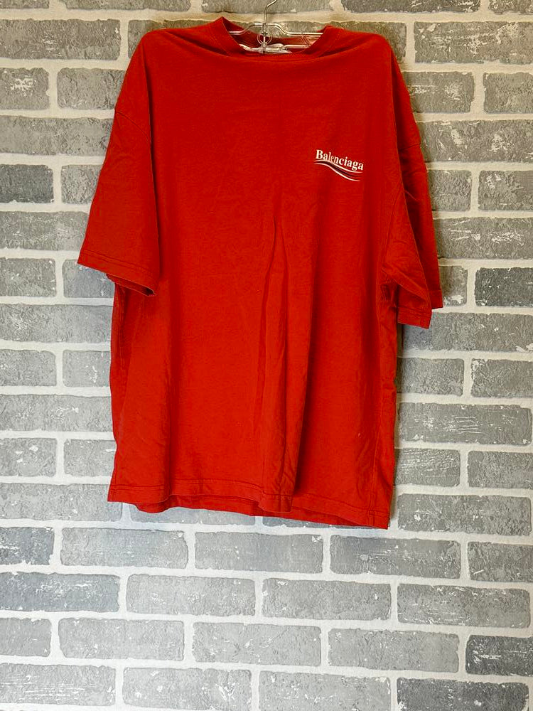 Balenciaga T Shirt Red