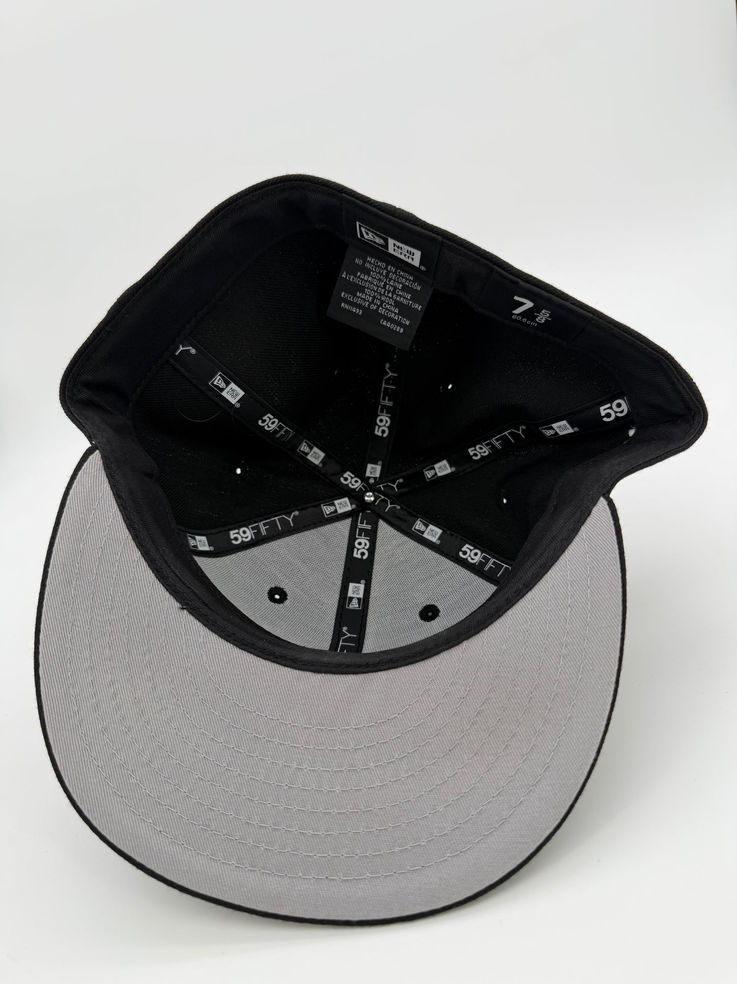 Hidden NY NEW ERA fitted Black
