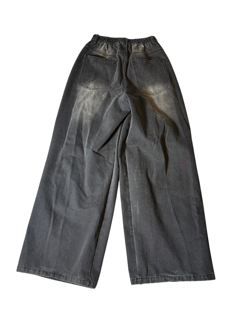 Rye Chasin Boxer Denim Jeans Black