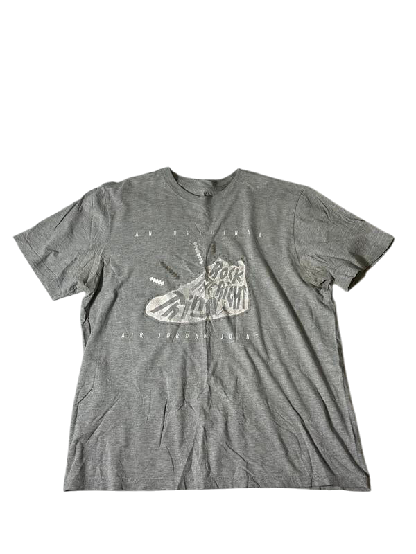 Jordan Rock the Right Thing T-shirt Grey