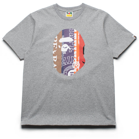 bape tee fan scarf college tee