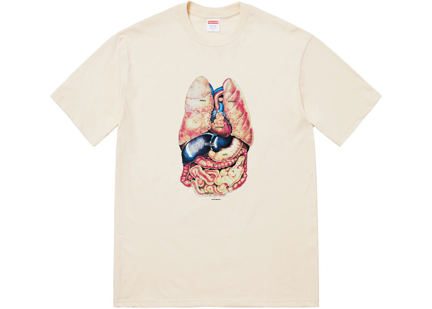 Supreme Guts Tee Natural
