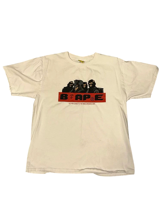 BAPE General #2 Tee White