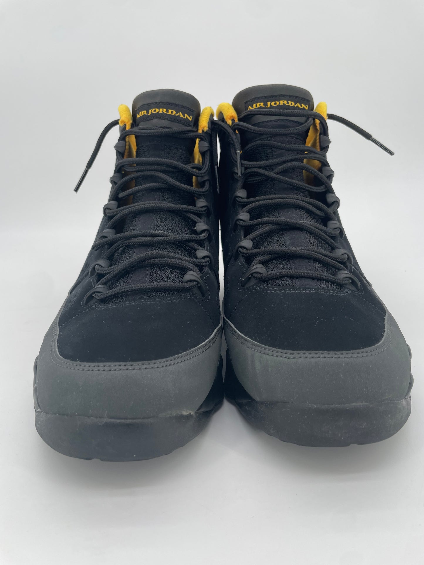 Jordan 9 Retro Dark Charcoal University Gold