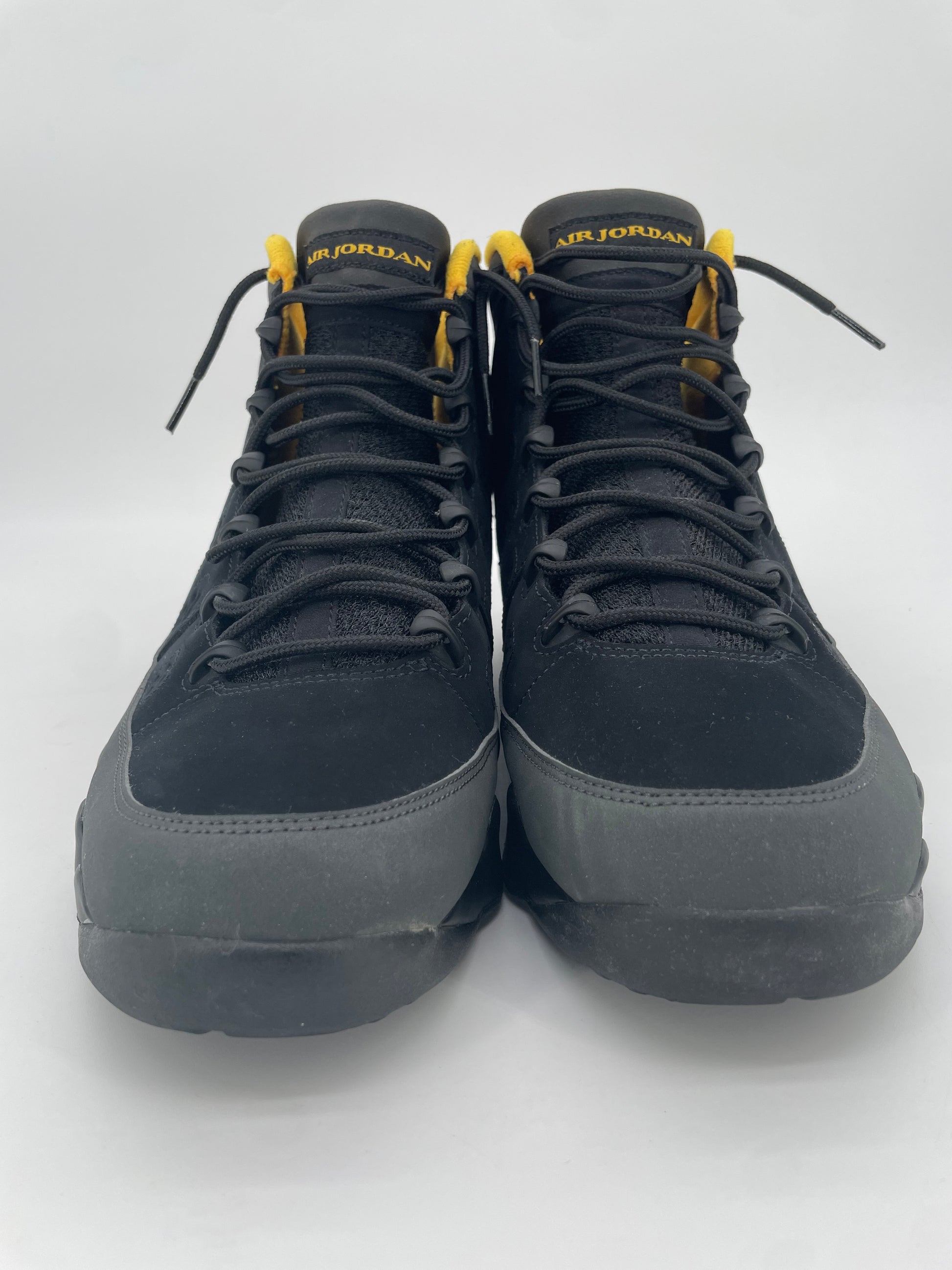Jordan 9 Retro Dark Charcoal University Gold