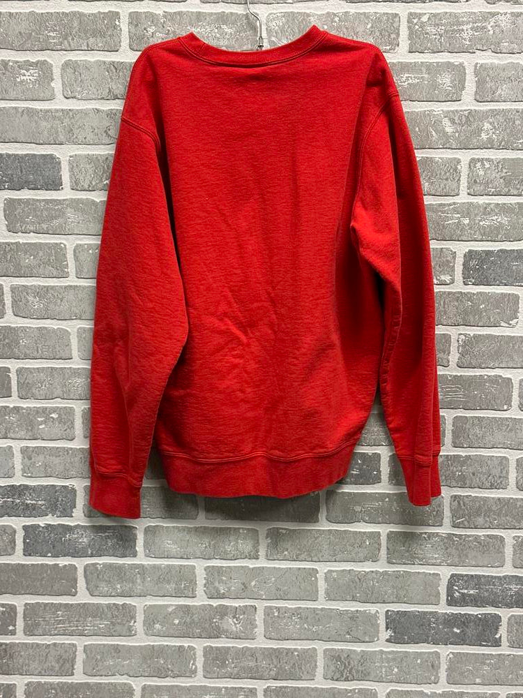 Supreme Underline Crewneck Red