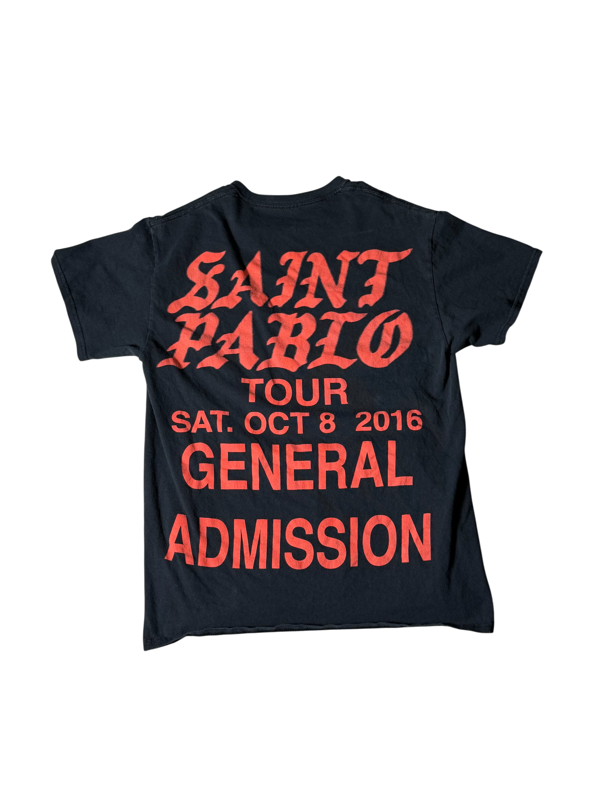 Saint Pablo Tour T Shirt Black