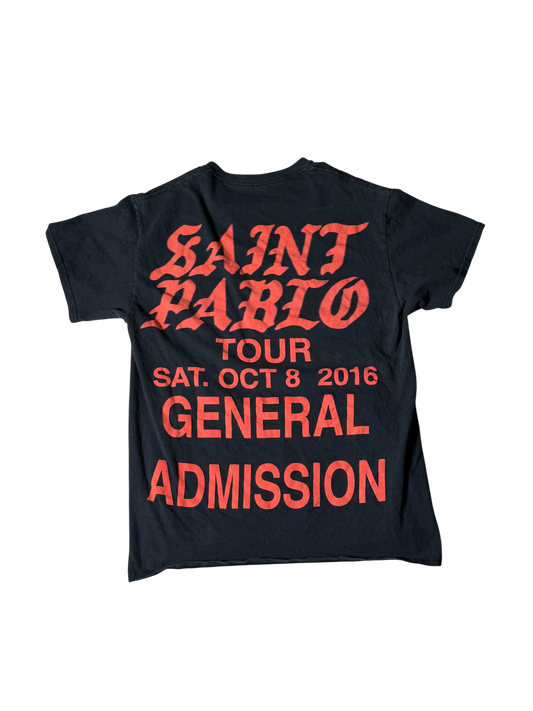 Saint Pablo Tour T Shirt Black