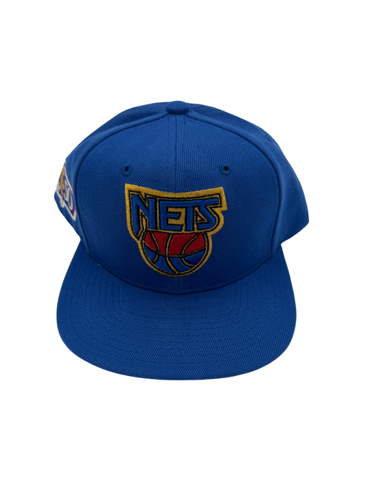 Mitchell And Ness Nets Blue/Gold Snapback